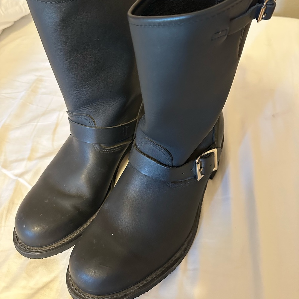 Frye Engineer Biker Boots